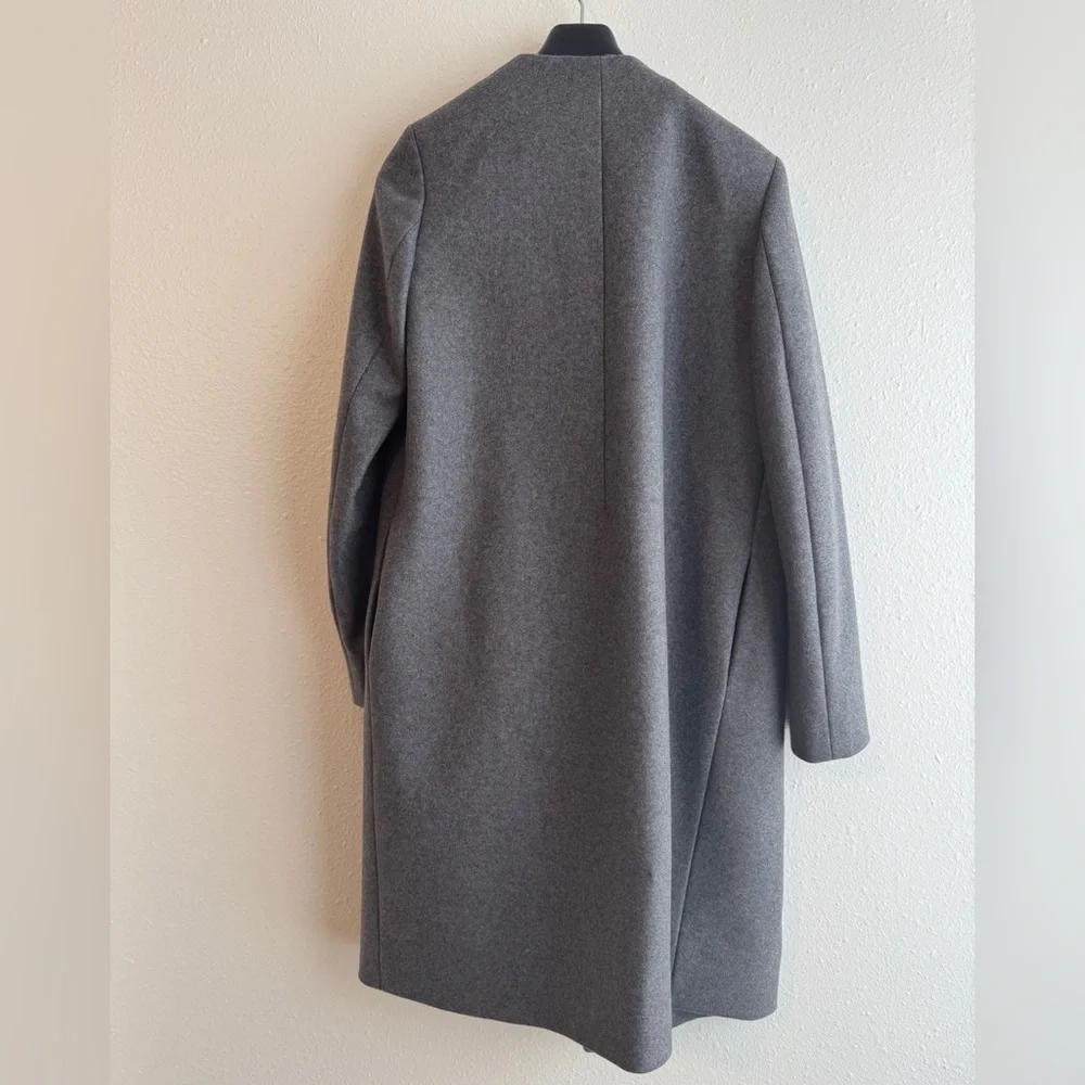 NWOT Asymmetric Architectural Layered Cashmere Coat Trinny Woodall 34 2 - Picture 9 of 10